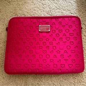Hot Pink Marc Jacobs Laptop Case